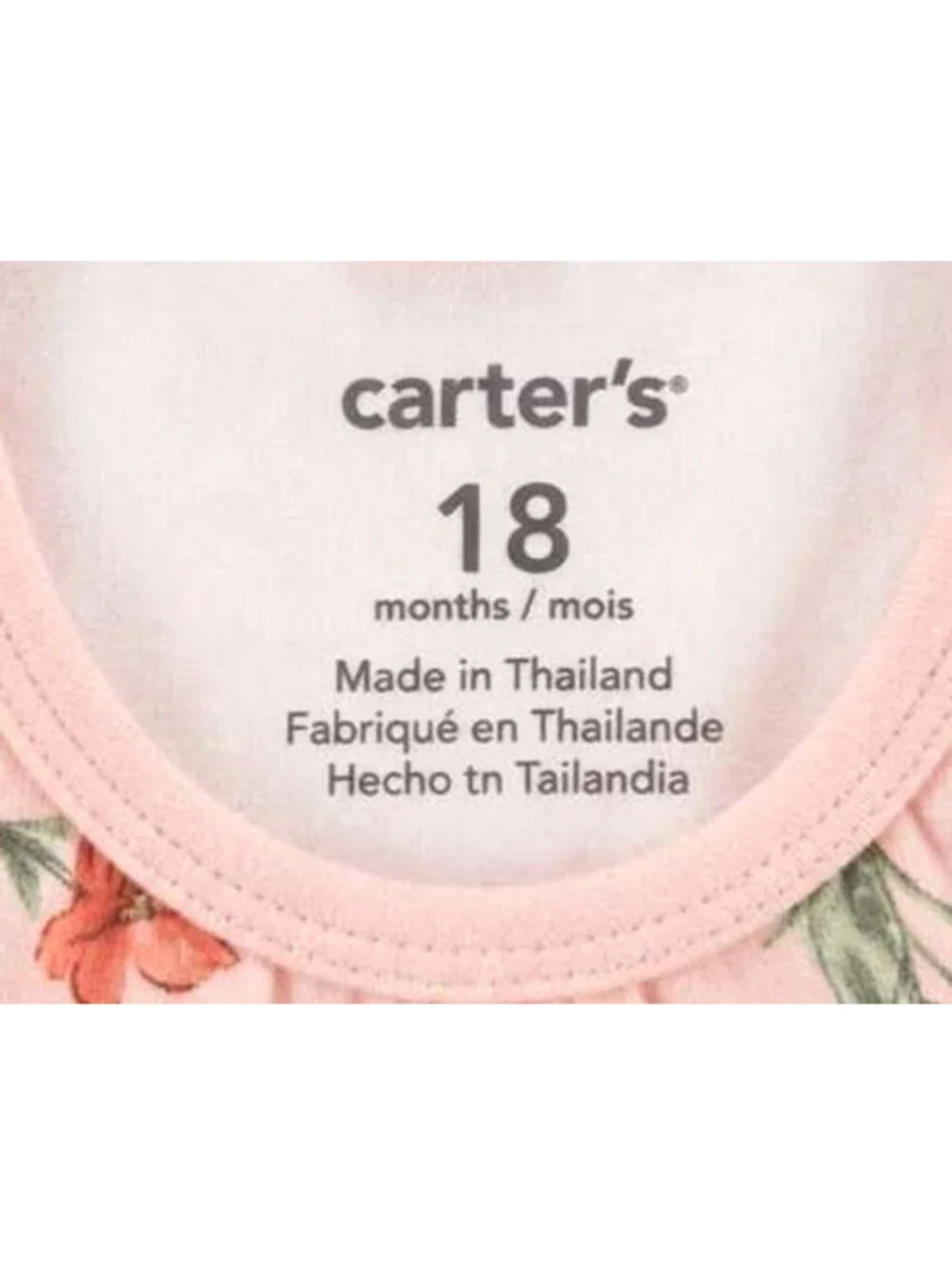 Carters clearing out